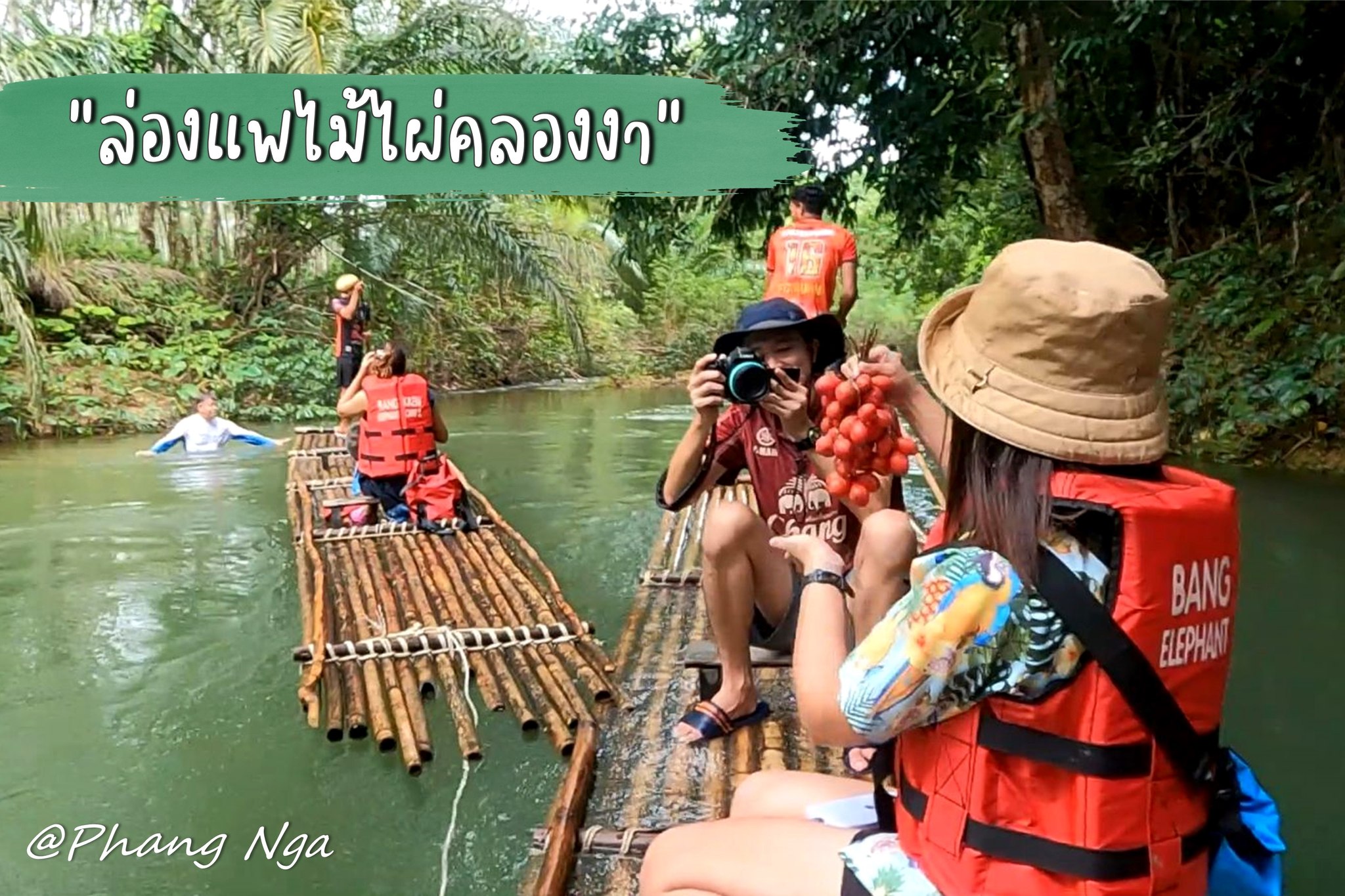 Klong Nga Bamboo Rafting, Phang Nga