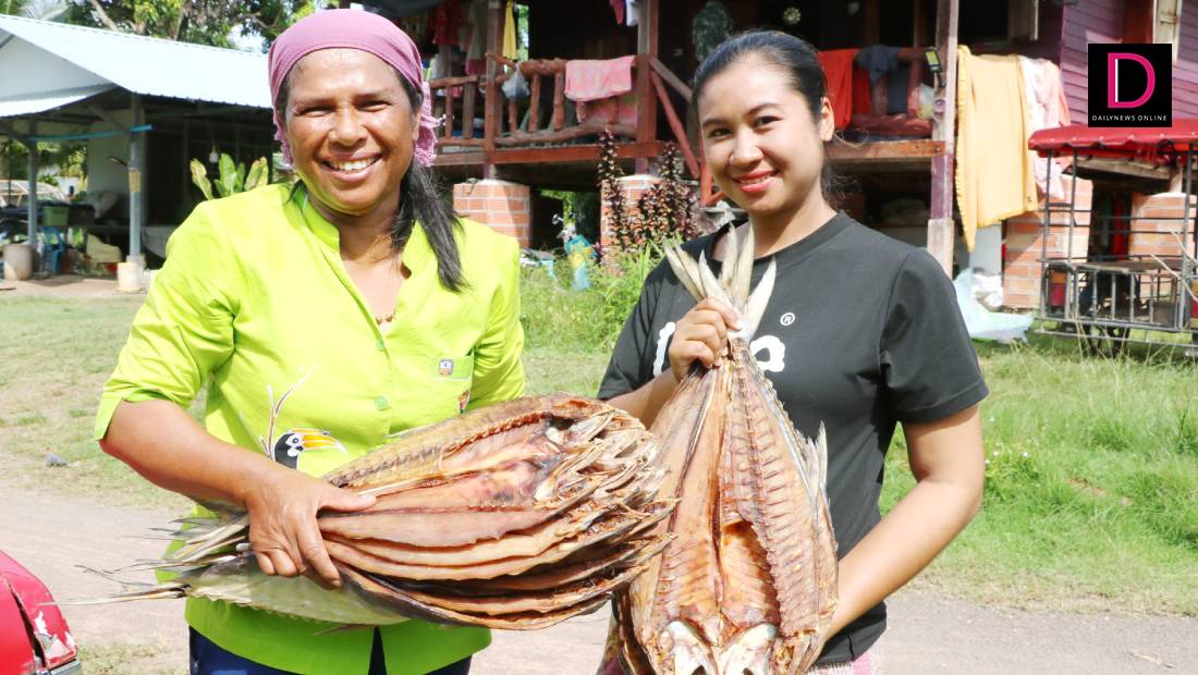 Sun-dried fish, Ko Yao District, Phang Nga Province