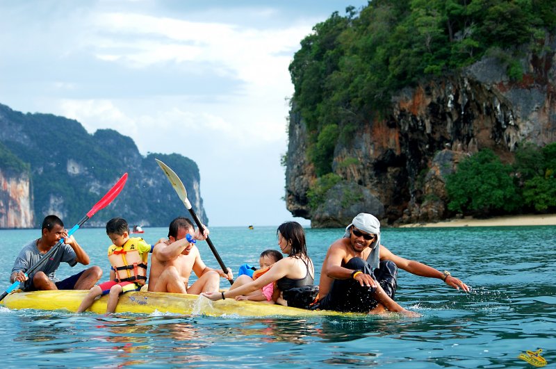 Rainy season at Phang Nga