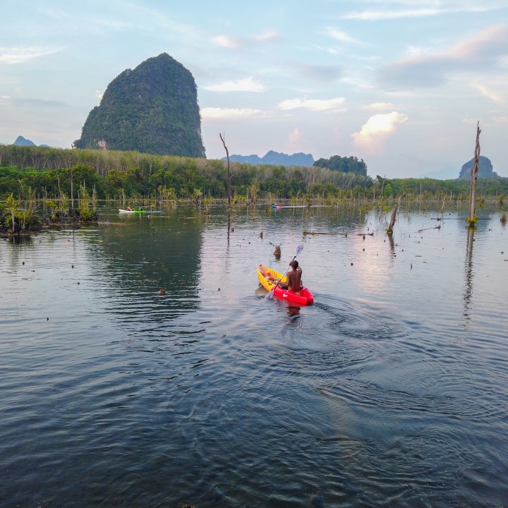 Baan Thung Yee Peng Community Based Tourism Activities - Long-tailed Boat Touring Trip