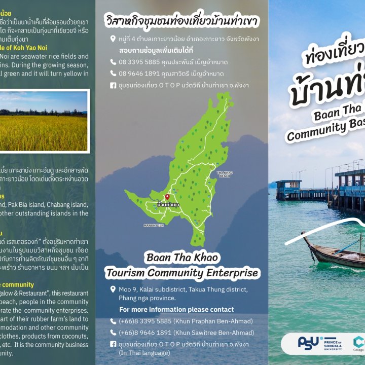 Baan Tha Khao Community Based Tourism Activities - Koh Ku Du